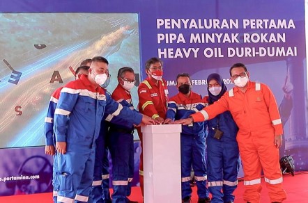 KSO Raja-Pertagas Successfully Tested First Oil Distribution of Rokan Pipeline Project